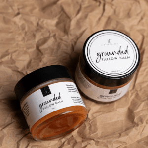 grounded tallow for acne, magnesium tallow, magnesium infused tallow