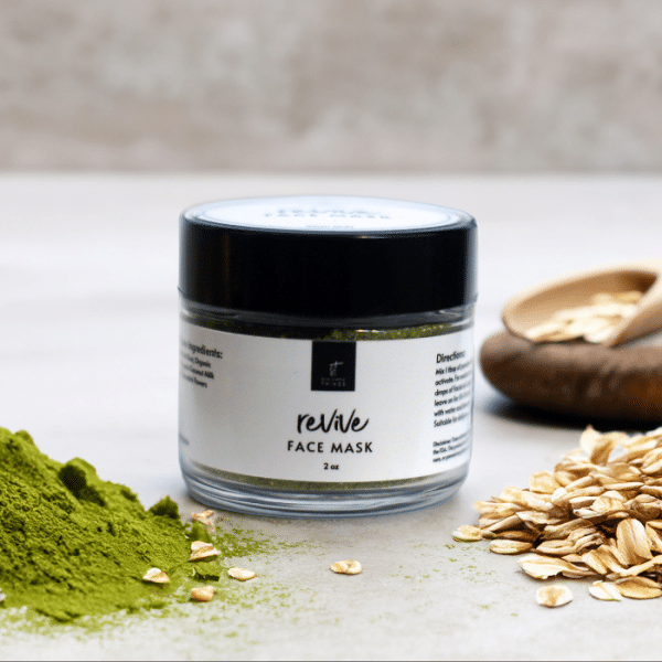 Revive Matcha Oat Dry Face Mask