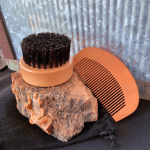 Natural Beard Brush Set