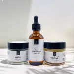 The Facial Trio: Radiance, Revive, and Rosebud