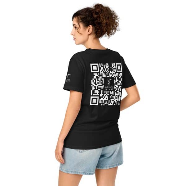 Made With Purpose T-Shirt – Organic Cotton Brand Tee (Unisex, Black) - Image 8