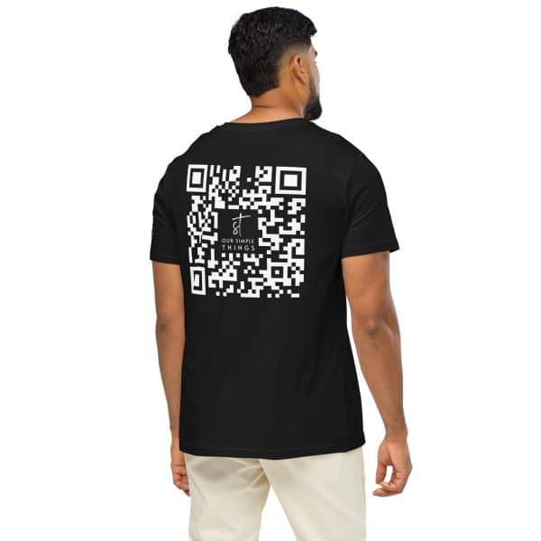 Made With Purpose T-Shirt – Organic Cotton Brand Tee (Unisex, Black) - Image 9