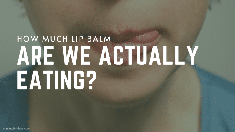 Blog: How much lip balm are we actually eating?