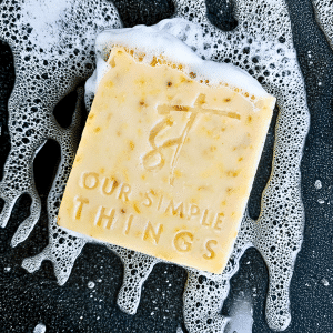 Calendula Honey Tallow Soap for sensitive skin