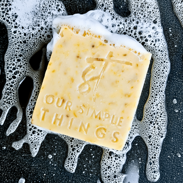 Calendula Honey Tallow Soap for sensitive skin