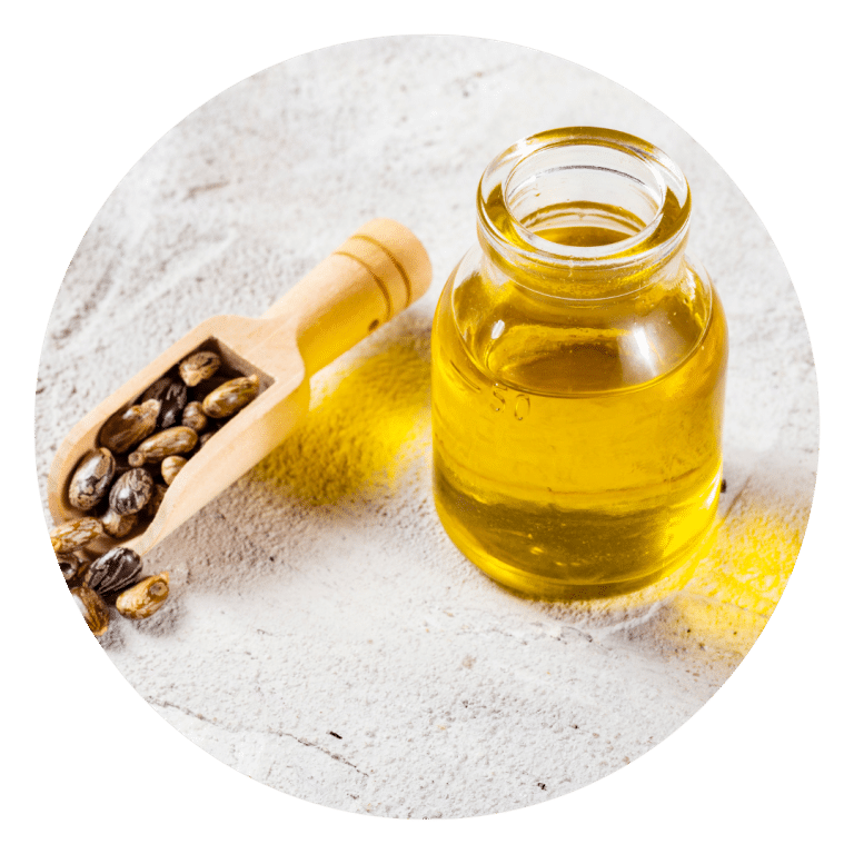 Organic cold pressed castor oil